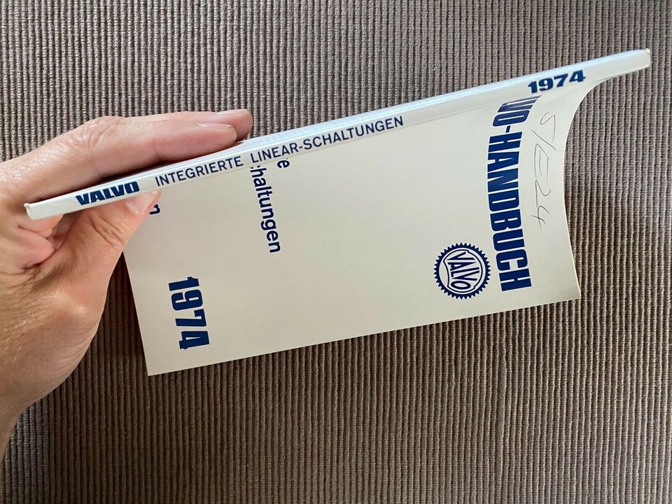 Valvo-Handbuch Integrierte Linear-Schaltungen Ergänzungen 1974 in Bremen