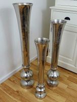 Vase Pokalvase Bodenvase Blumenvase Aluminium Silber xxl Neu OVP Nordrhein-Westfalen - Niederkrüchten Vorschau