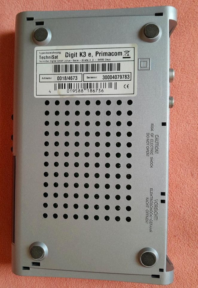 Technisat Kabelreceiver Digit K3 in Altenburg