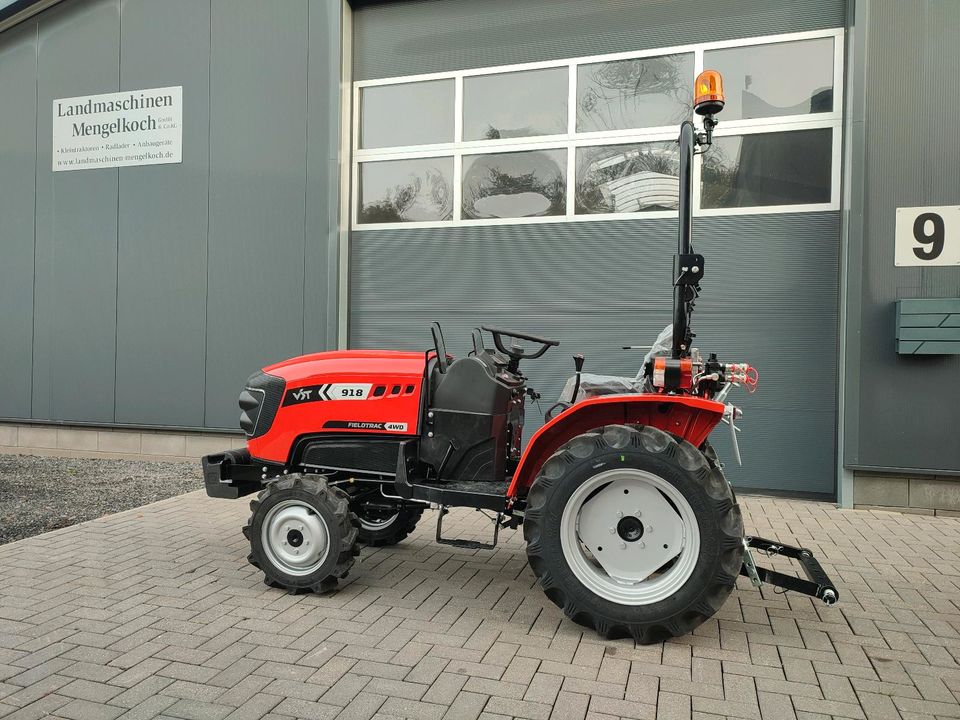 Kleintraktor Fieldtrac 918 Allrad StVZO Servo Neues Modell in Auderath