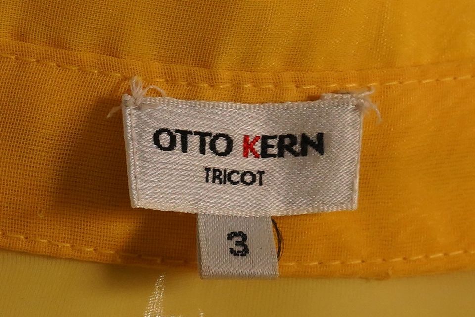 Designer Bluse Otto Kern gelb Gr. M / L in Harpstedt