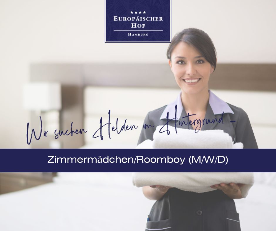 Zimmermädchen / Roomboy (m/w/d) in Hamburg