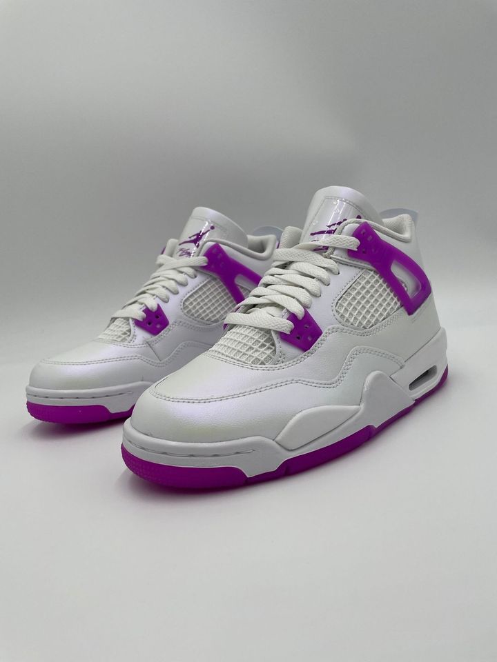 Nike Jordan 4 Hyper Violet EU 38 Neu Weiß Pink Sneaker Schuhe in Jestetten