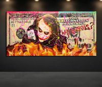 100 x 200 Original XXL Pop Art Gemälde großes Bild Leinwand Joker Köln - Mülheim Vorschau