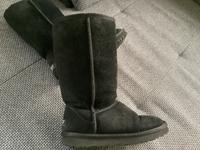 Stiefeletten Boots v.UGG Gr.38 Schwarz Hoch warm Niedersachsen - Osnabrück Vorschau