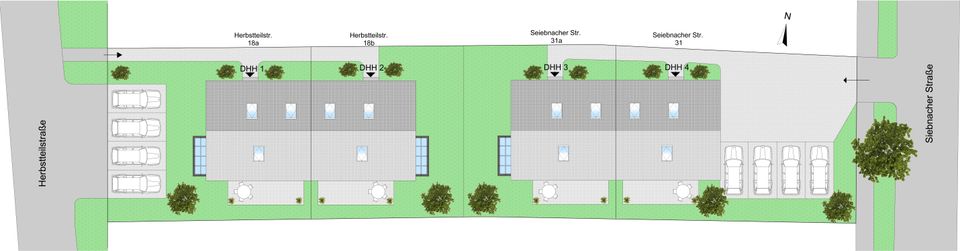 NEUBAU: Moderne DHH (DHH 4) in Ettringen bei Mindelheim in Ettringen