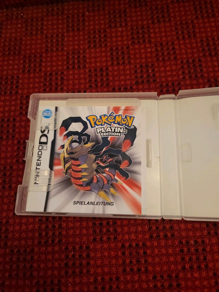 Nintendo DS Pokemon Platin-Edition in Bad Wörishofen