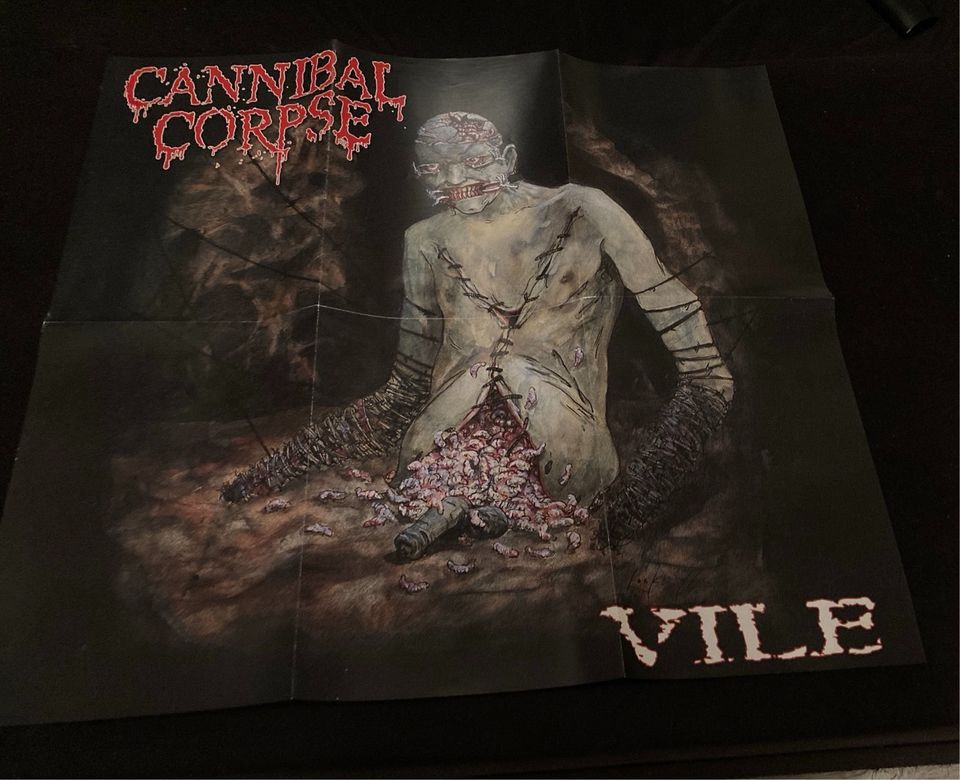 Cannibal Corpse verschiedene Cover Poster in Sulzbach