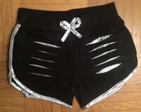 Shorts kurze Hose schwarz Silber Gr 134 140 Neu Rissen München - Pasing-Obermenzing Vorschau