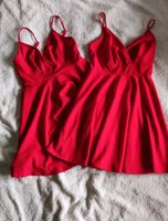 Kleid s 36 rot Tellerrock hängerchen Trägerkleid Baden-Württemberg - Ulm Vorschau