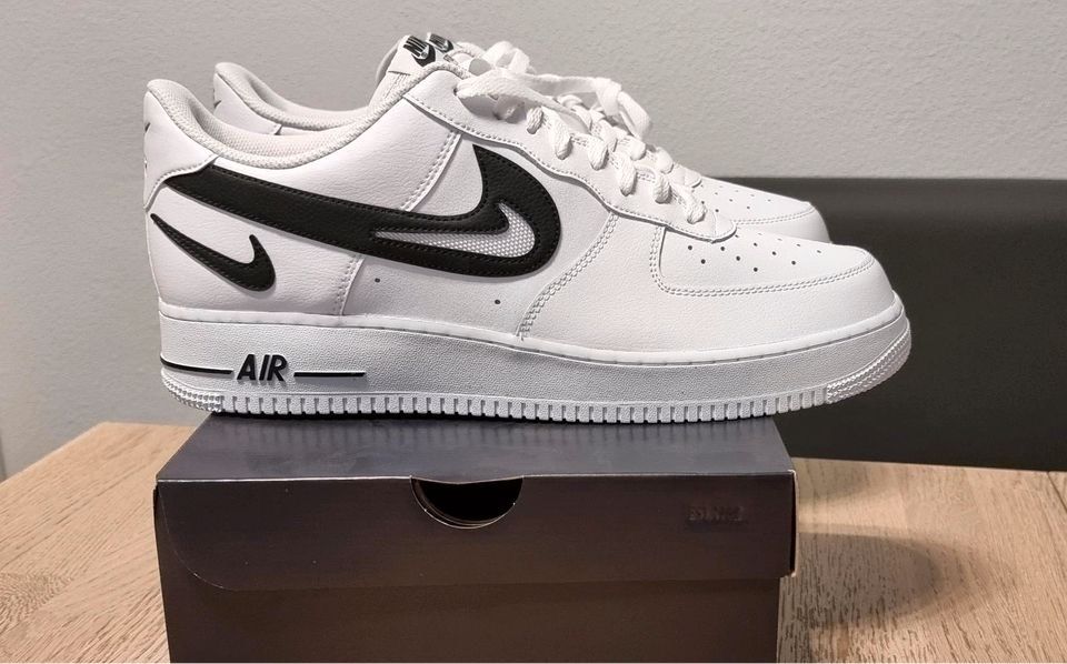 47 - Nike Air Force 1 '07 FM - weiß/schwarz in München - Pasing-Obermenzing  | eBay Kleinanzeigen ist jetzt Kleinanzeigen