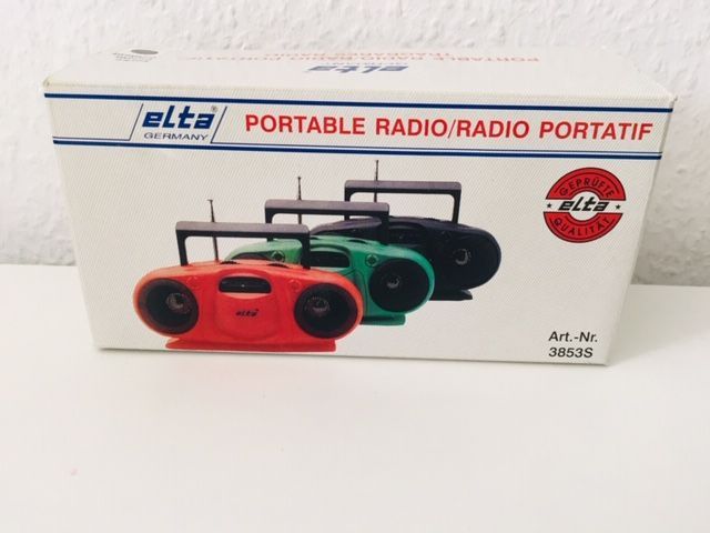 Vintage Elta Portable Radio mit OVP NEU aus den 90 er Jahren !! in Schömberg