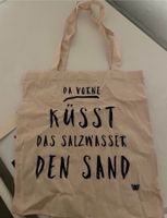 Beutel„Da vorne küsst das Salzwasser den Sand“ Wincent Weiss Herzogtum Lauenburg - Geesthacht Vorschau