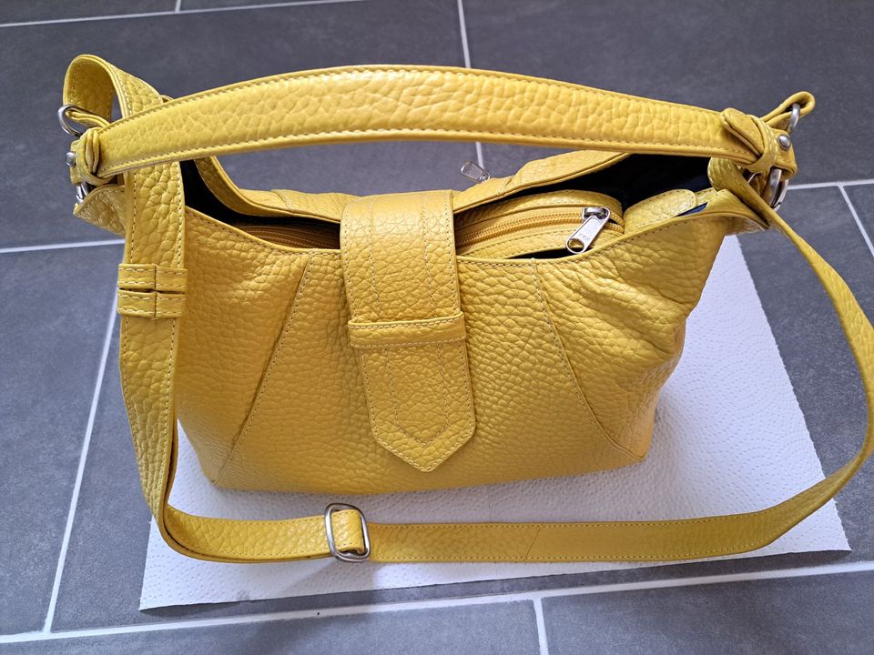 Handtasche VDL / voi Leder Designe Rindsleder/ Neu! in Radolfzell am Bodensee