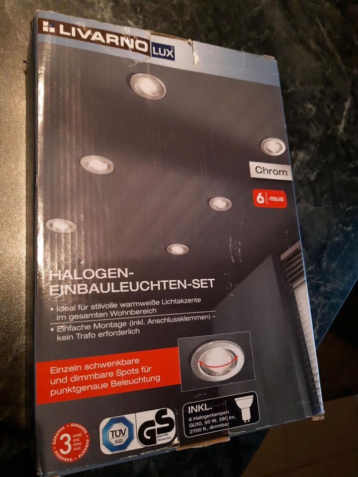 Halogen  Einbauleuchten  Set in Wiesweiler