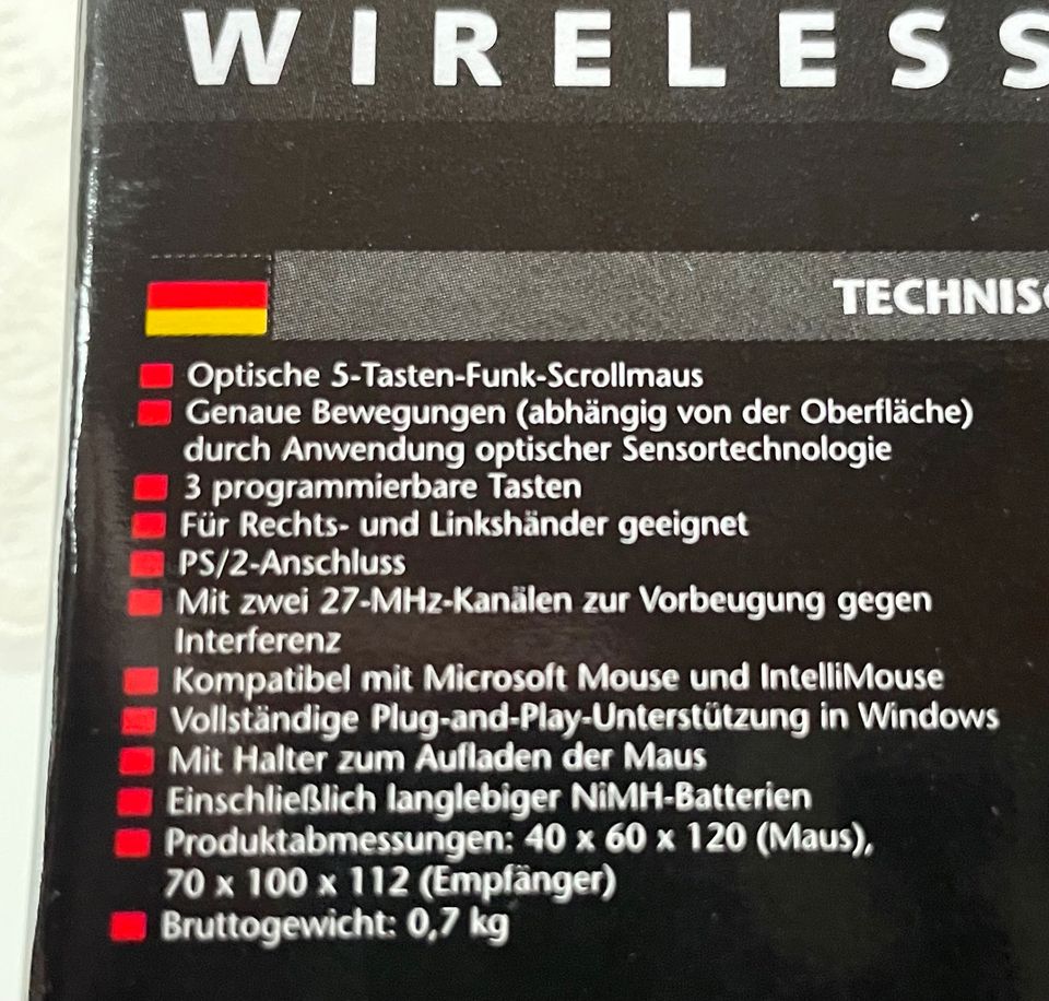 PC Wireless Maus in Gelnhausen