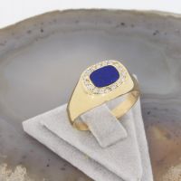 WERT 1690 € BRILLANT LAPISLAZULI RING 750er/18 K GOLD vxlt 77394 Essen - Altenessen Vorschau