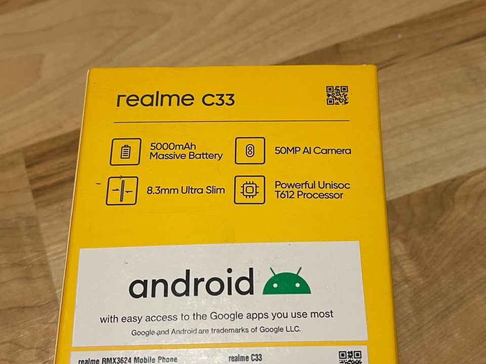 Realme C33 Handy 4/64GB Dual SIM in Heilbronn