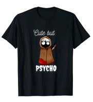 Cute but Psycho - T-Shirt Herren Damen Süß Witzig Geschenk Perfek Baden-Württemberg - Remseck am Neckar Vorschau