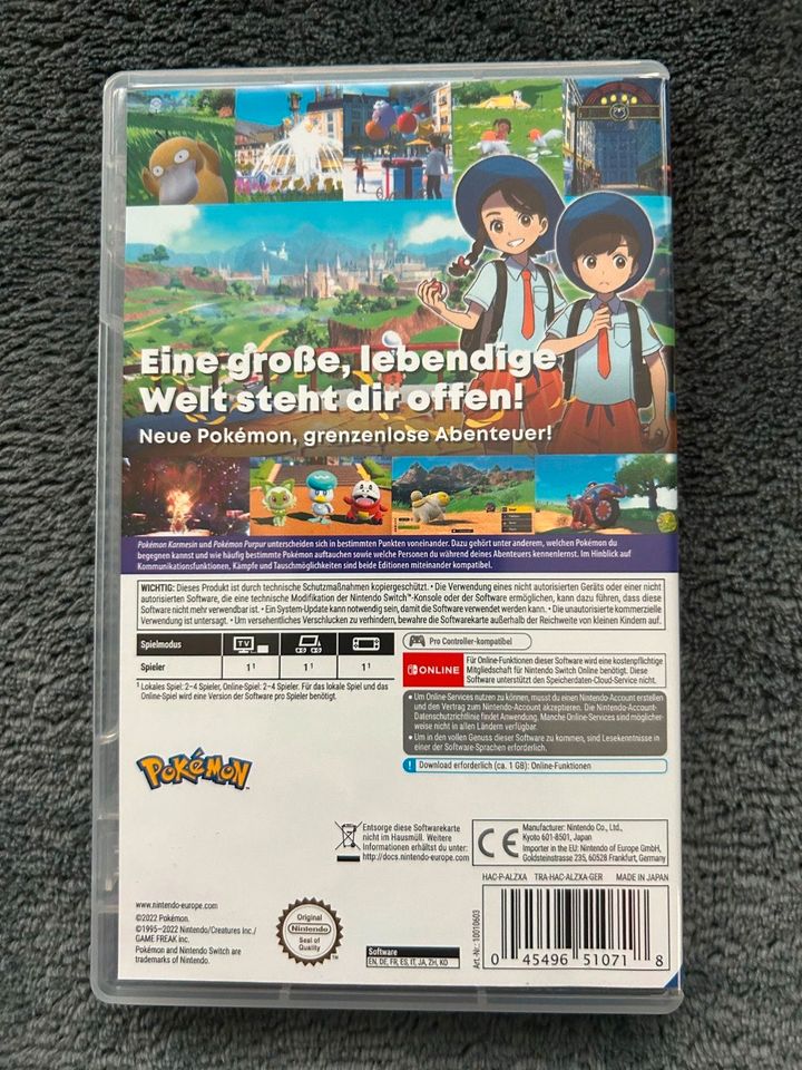 Nintendo Pokémon Karmesin (für Nintendo Switch/Switch Lite) NEU in Wölfersheim