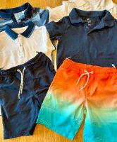 4 Polo Shirts + 2 Shorts Gr 122 teilweise Neu C&A H&M Rheinland-Pfalz - Saarburg Vorschau