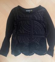 Schwarzes Shirt Langarmshirt von Desigual, Gr. M Hessen - Herborn Vorschau