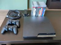 Playstation 3 mit zwei Controllern und 11 Spielen Bayern - Mauerstetten Vorschau