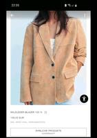 Zara kleid LEDERJACKE LEDER BLAZER GRM NP149 AKTUELLEKOLLEKTION Frankfurt am Main - Westend Vorschau