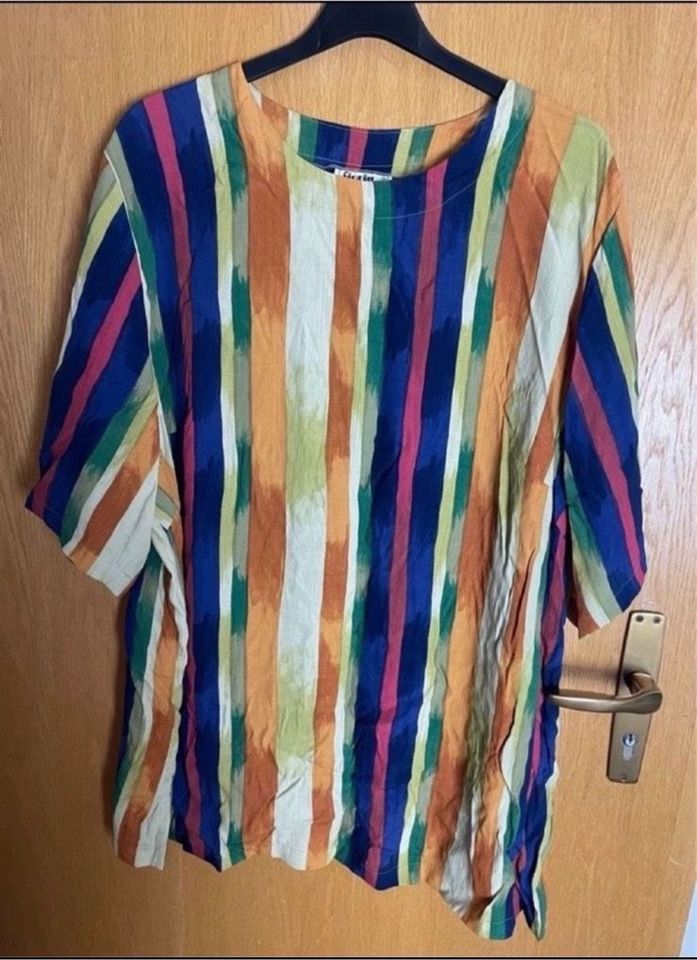 Gr.52 Tunika Longshirt FIORINA Blusentunika Viskose neu in Heidelberg