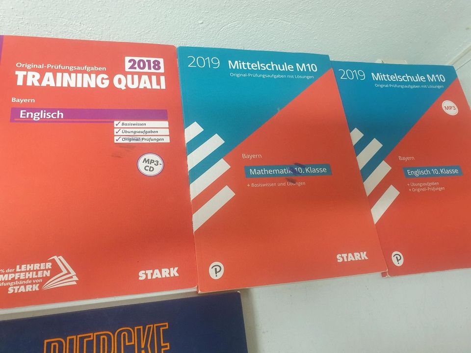 3×TRAINING QUALI 2016+2018,2×MITTELSCHULE M10 in Leinburg