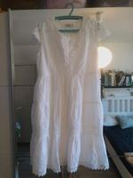 Natura Sommerkleid weiss Spitze Volants Maxikleid Hamburg-Mitte - Hamburg Hamm Vorschau