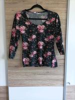 Langarmshirt mit süßem Blumenprint Mecklenburg-Vorpommern - Greifswald Vorschau