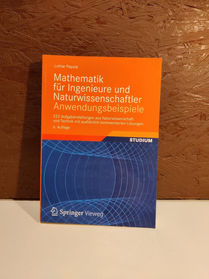 Buch: Lothar Papula - Mathematik für Ingenieure-Anwendungsbeispie in Braunschweig