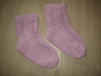 1 Paar schöne weiche gestrickte/handgestrickte Socken/Söckchen Rheinland-Pfalz - Bad Hönningen Vorschau