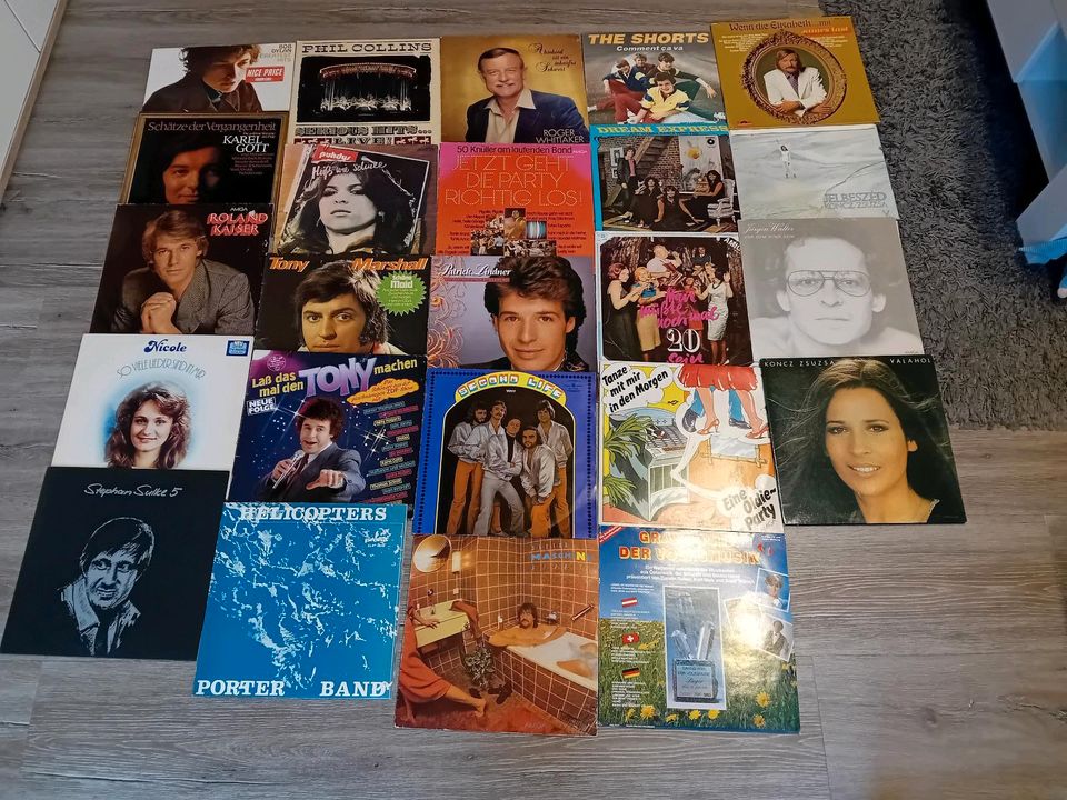 ⚠️24x Schallplattensammlung, Schlager,Roland Kaiser,Puhdys uvm in Cunewalde