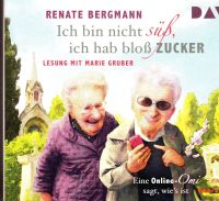 Renate Bergmabb-Ich bin süß,ich habbloß Zucker-Hörbuch 3CD`s Brandenburg - Brandenburg an der Havel Vorschau