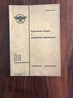 Hanomag Radschlepper Hydraulische Anlagen Typ R12, 16, 19, 22, 27 Baden-Württemberg - Müllheim Vorschau