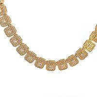 Cuban Chain 13.68 ct. Diamanten / Monte Carlo / Königskette / Plattenkette / Magnumkette / Käfigkette / Steigbügelkette / Bohnenkette / Kugelkette / Kordelkette / Kette / Goldkette / 585 Gold / 14 kt Hessen - Wiesbaden Vorschau