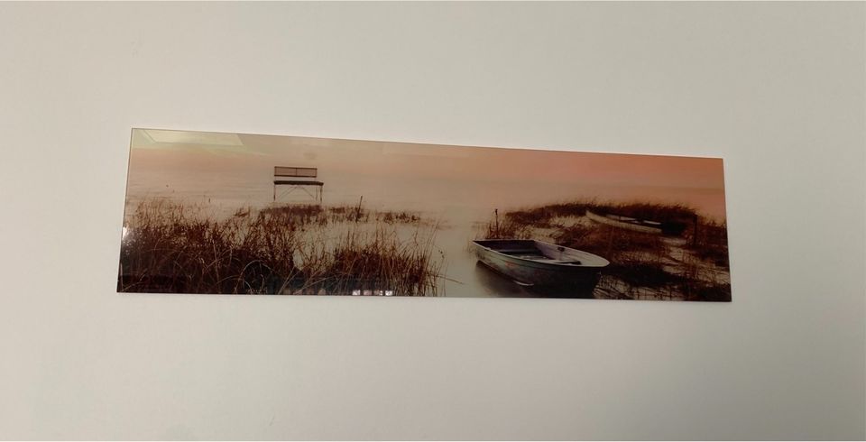 Glasbild, Wasser, Beruhigend ,See, 115x30cm in Zwickau