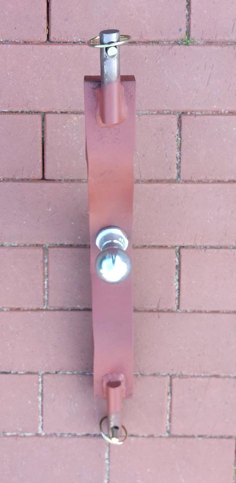 Verdrehsichere Ackerschiene 460mm Kat 1 mit Kugelkopf, 2 Tonnen in Ottersberg