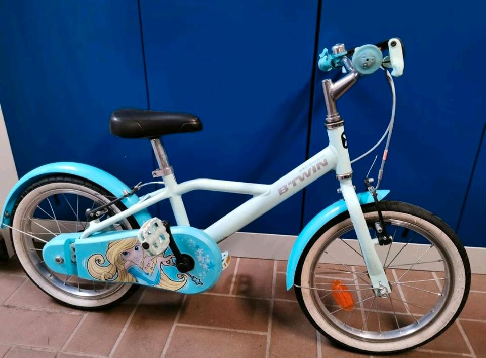 Kinderfahrrad 16 Zoll Eiskönigin Elsa in Wadgassen