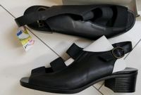 Damen Sandaletten Riecker Schuhe Schwarz gr 7 1/2 Hessen - Knüllwald Vorschau