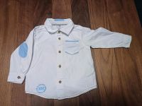 Hemd langarm weiß hellblau S.Oliver Baby Gr.74 100%Baumwolle Baden-Württemberg - Schwieberdingen Vorschau