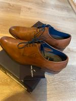 Schuhe Herren, Daniel Hechter, Cognac, Lederschuhe Gr.41 Hessen - Fulda Vorschau