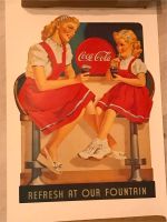 Poster Coca-Cola "Frau mit Kind" Nordrhein-Westfalen - Meerbusch Vorschau