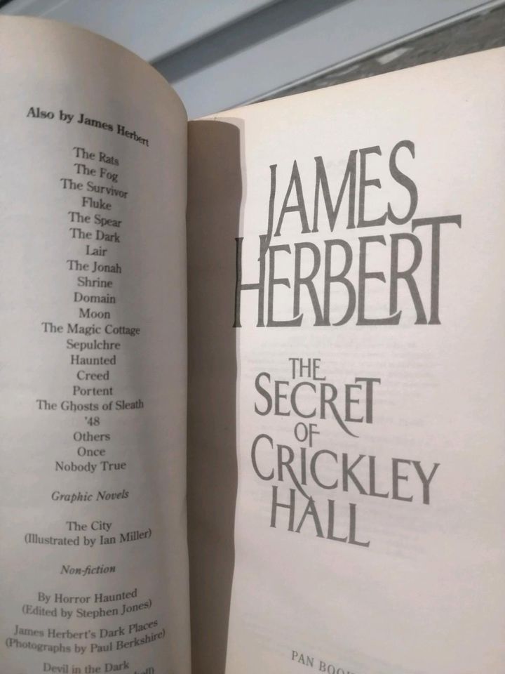 The Secret of Crickley Hall James Herbert Taschenbuch in Hamburg