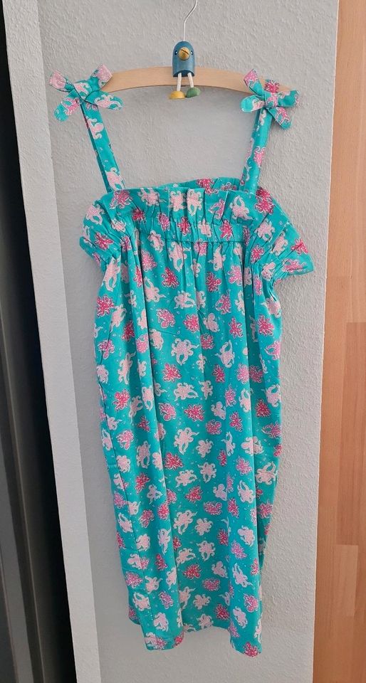 Neu - süßes Sommerkleid von Benetton Gr. 150/160 (152/158) Kleid in Bad Schwalbach