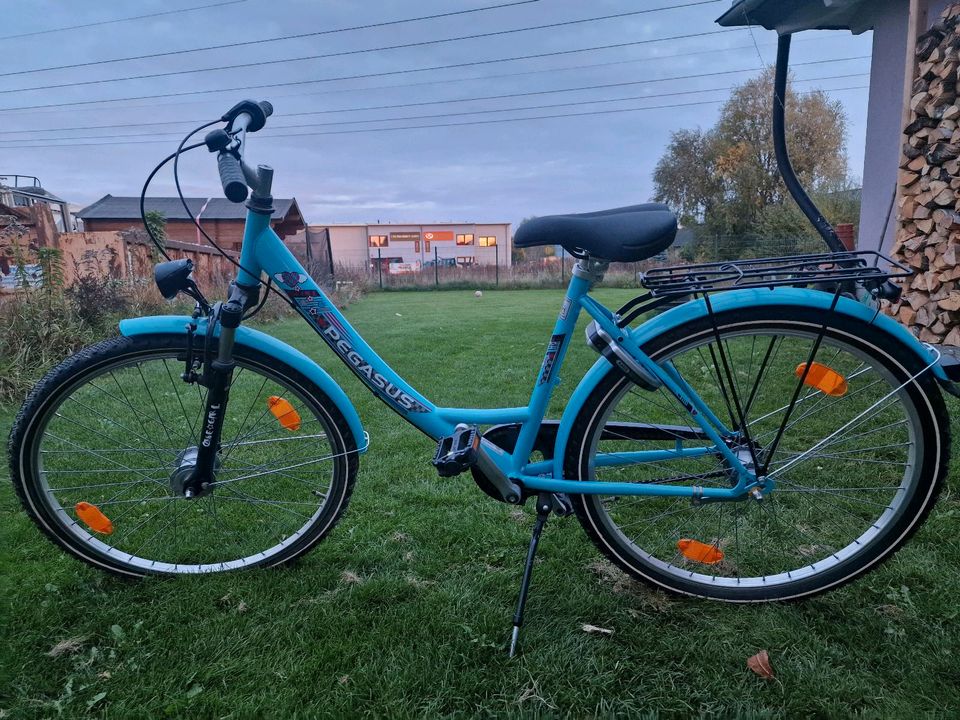 Pegasus Markenfahrrad 24" nur einmal gefahren incl Schloss in Zweenfurth