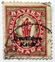 Deutsches Reich, Bayern, Patrona, 1 Mark, rot/gold Nordrhein-Westfalen - Lippstadt Vorschau