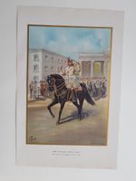 Pauker des Regiments Gardes de Corps   Druck von 1900 Baden-Württemberg - Leonberg Vorschau